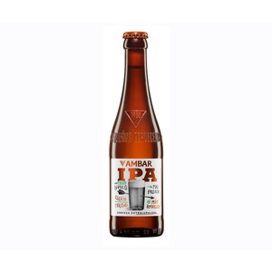 AMBAR IPA  Cerveza Premium extra lúpulo botella 33 cl.