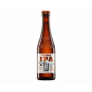 AMBAR IPA  Cerveza Premium extra lúpulo botella 33 cl.
