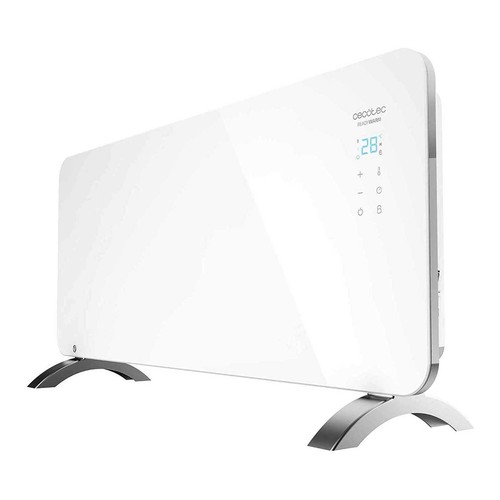 Convector CECOTEC Ready Warm 6750 Crystal Connection, Wifi, 2000W, termostato.