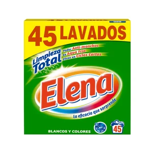 ELENA Limpieza Total Detergente en polvo 45 DS