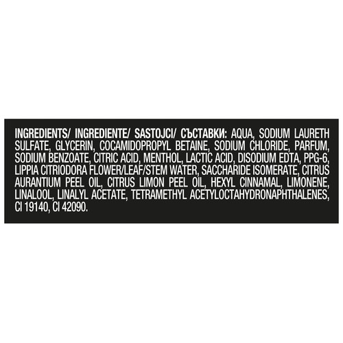 AXE Ice chill Gel para baño o ducha con extracto de limón y menta refrescante 400 ml.