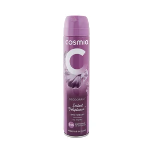 COSMIA Desodorante en spray para mujer con protección anti manchas y antitranspirante (24 horas) 200 ml.
