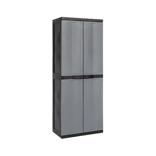 Armario escobero TREND midi de 3 baldas, 165x65x37cm.