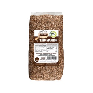 Lino marrón (semillas) 500 g.