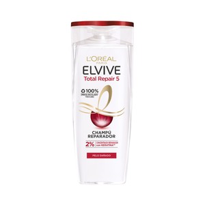 ELVIVE Champú reparador y fortificante para cabellos dañados y desvitalizados ELVIVE Total repair 5 380 ml.
