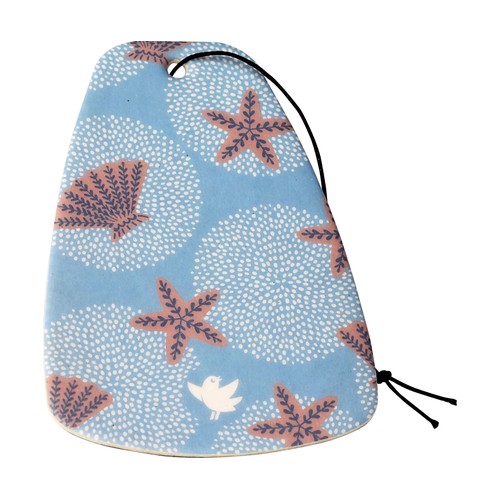 Ambientador papel para colgar fragancia ocean, AUCHAN.