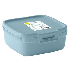 Imagen de Fiambrera rectangular hermética, medidas: 24x17x3.5 centímetros A FUEGO LENTO.