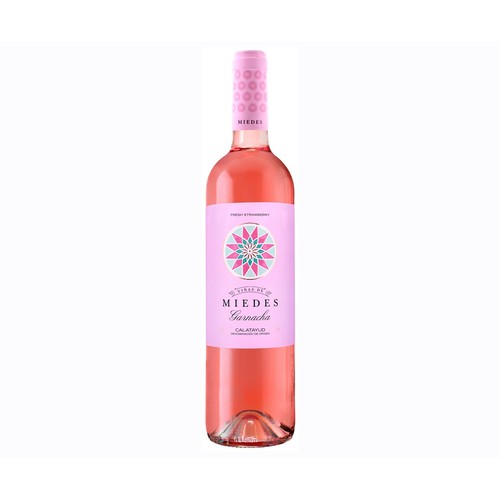 VIÑA DE MIEDES  Vino rosado garnacha D.O. Calatayud 75 cl.