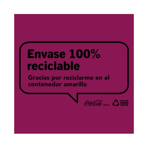 COCA COLA Zero azúcar Refresco de cola sabor cherry lata 33 cl.