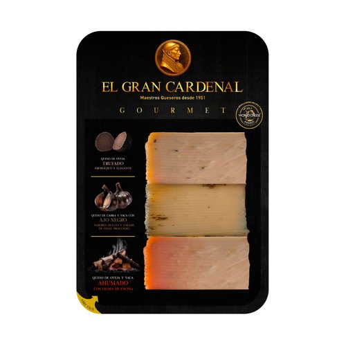 EL GRAN CARDENAL Tabla gourmet de quesos 300 g.