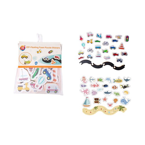 Sticker juego de baño ONE TWO FUN ALCAMPO.