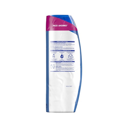 H&S Champú anticaspa Classic 2x400 ml.