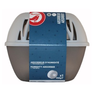 Absorbedor de humedad con recarga, 450g.PRODUCTO ALCAMPO.