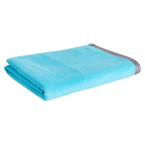 Toalla de playa velour 90x160cm, 100% algodón, 360g/m², ACTUEL. 1 unidad.