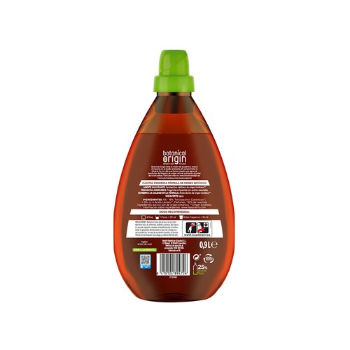 BOTANICAL ORIGIN Suavizante de Flor de naranjo & hojas cítricas, origen natural BOTANICAL ORIGIN 45 lav. 0,9 l.