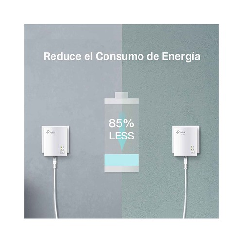 Kit de inicio adaptadores Powerline TP-LINK TL-PA7017 KIT, AV1000, puerto Gigabit.