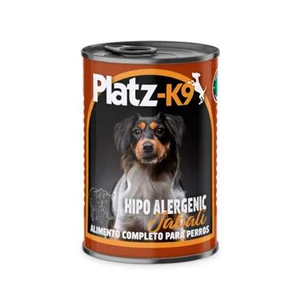 PLATZ-K9 Alimento húmedo en lata hipoalergénico jabalí 400g