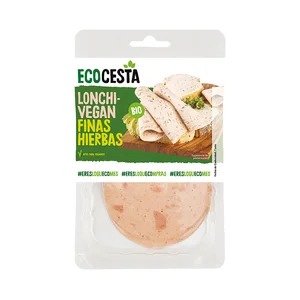 ECOCESTA Lochas veganas ecológicas con sabor finas hierbas 100 g.