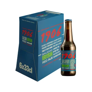1906 Cervezas Irish Red Ale pack 6 uds. x 33 cl.