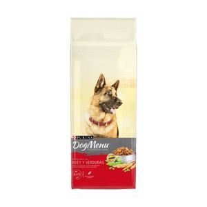 Imagen de DOG MENU PURINA Comida para perro a base de buey y verduras 15 kilos.