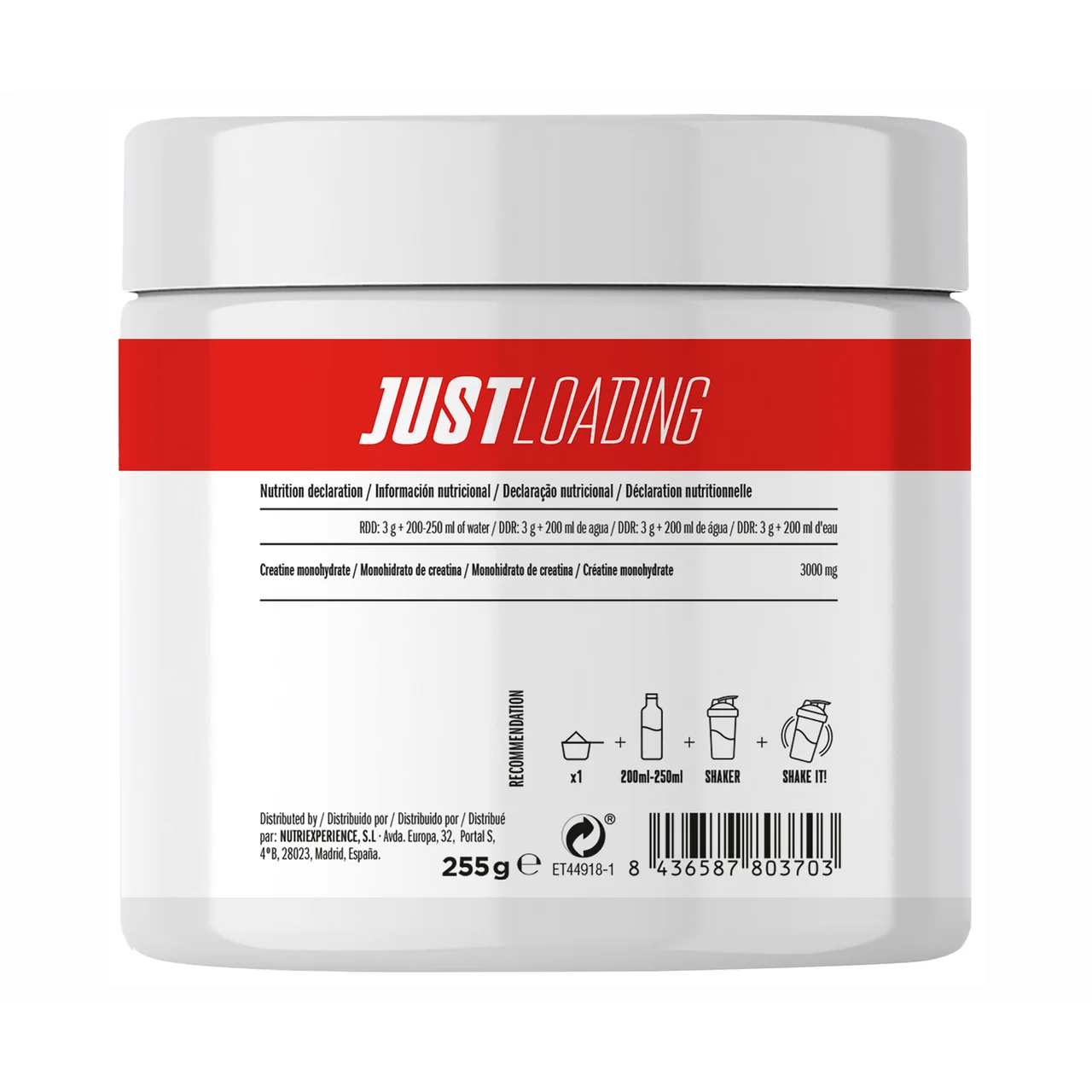 Creatina 255 g.