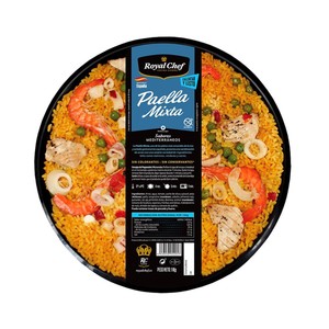Paella mixta sin gluten, lista para calentar y comer 1 kg.