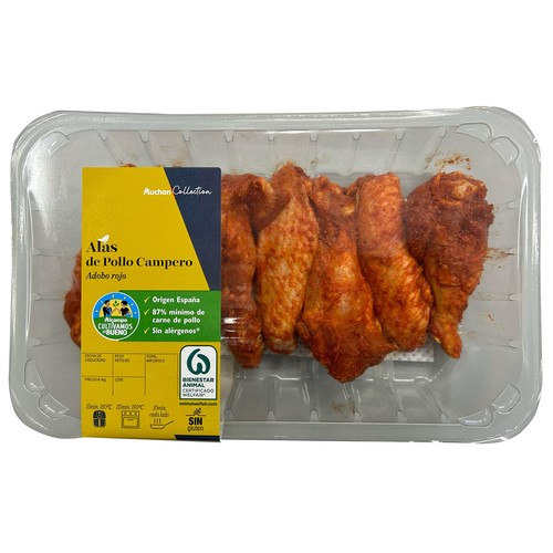 ALCAMPO CULTIVAMOS LO BUENO Alas de pollo campero con adobo rojo