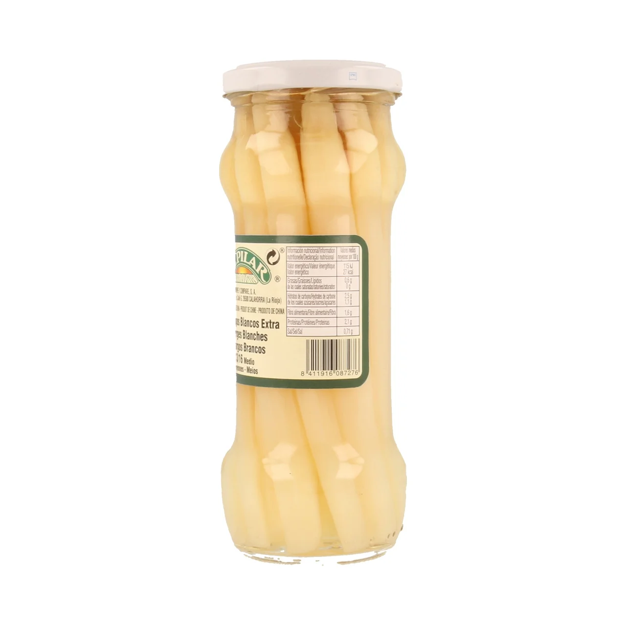 Espárragos blancos extra 205 g.