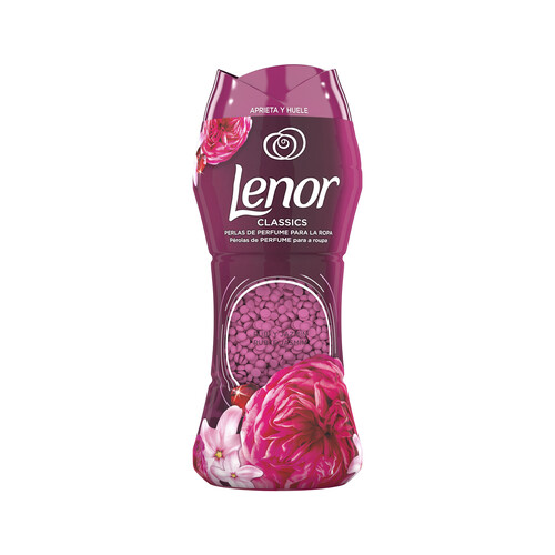 LENOR Perlas lavadora perfumadas Rubí y Jazmín LENOR 210 g.