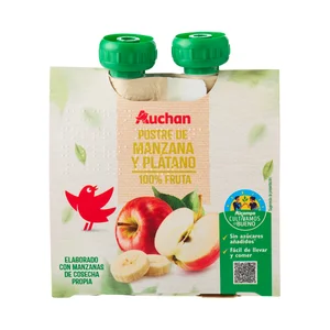 ALCAMPO CULTIVAMOS LO BUENO Pouch de manzana y plátano 2x100 g