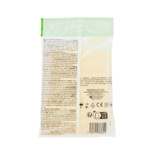 PRODUCTO ECONÓMICO ALCAMPO Guantes reutilizables talla g 2 uds.