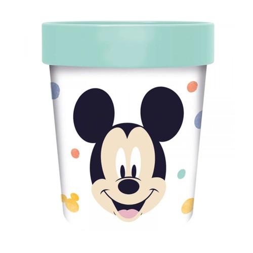Vaso para bebé azul 260ml de MICKEY MOUSE.