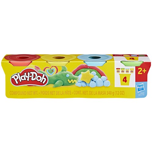 PLAY-DOH Surtido Packs de 4 +2 Años. HASBRO