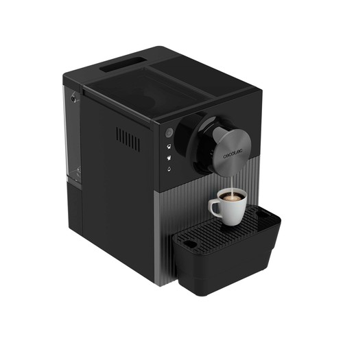 Cafetera espresso superautomática CECOTEC Cremmaet Cube, presión 19bar, café en grano, molinillo, 1350W.