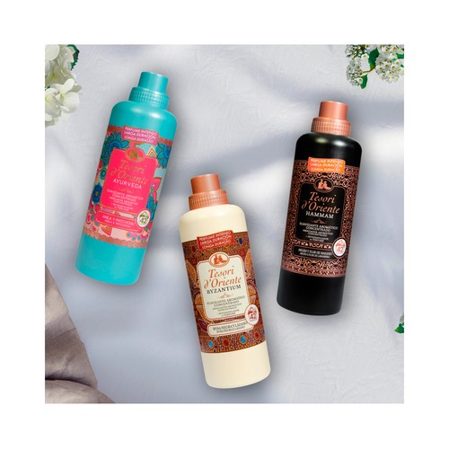 TESORI D´ORIENTE Hamman Suavizante concentrado con perfume de larga duración 42 lavados, 750 ml.