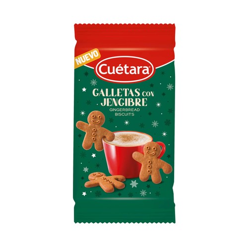 CUETARA Galletas Jengibre 95 g.