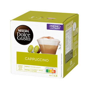 NESCAFÉ Café Cappuccino en monodois NESCAFÉ DOLCE GUSTO 16 uds. 186,4 g.