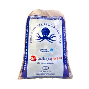 GALLEGO PEREIRA Pulpo crudo y congelado de las Rías gallegas entero 2 a 3 kg (peso aproximado).
