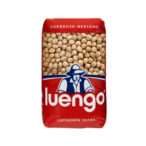 LUENGO Extra Garbanzos medianos en paquete de 1 kg