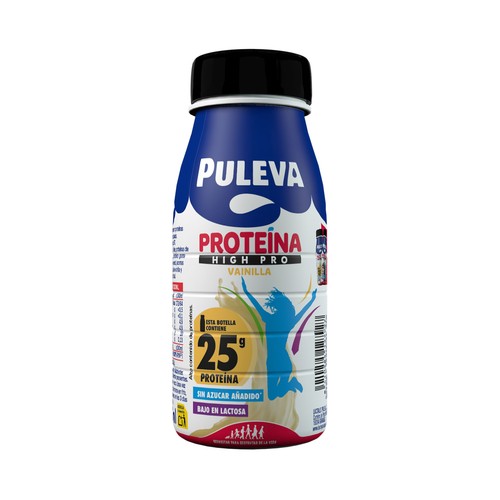 PULEVA High Pro Batido de proteínas con sabor a vainilla 250 ml.