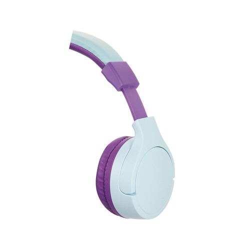 Auriculares tipo diadema para niños QILIVE Q.1094 lila/azul, con cable