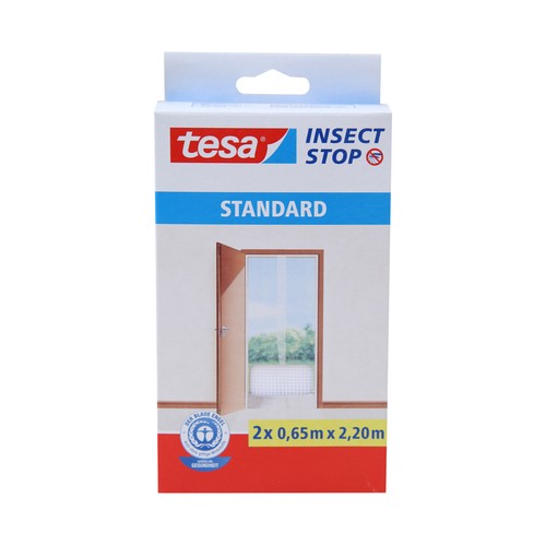 Pack de 2 mallas mosquitera para puertas, 0.65m x 2.20m, blanco, TESA Insect Stop .