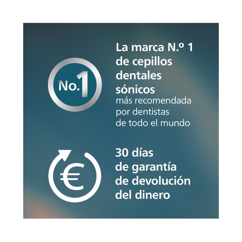 Cepillo de dientes eléctrico PHILIPS Sonicare Serie 2100 HX4021/04, 2 velocidades, temporizador.