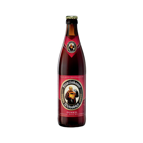 Cerveza Alemana de trigo FRANZISKANER DUNKEL 50 cl.