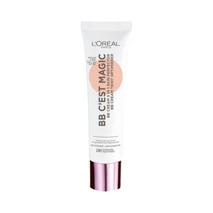 L"ORÉAL PARIS BB cream c´est magic Tono medium  Base de maquillaje hidratante, unificante y fluida con FPS 20.