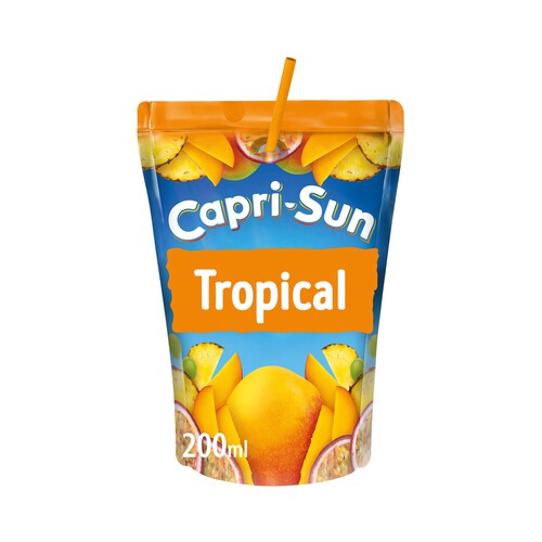 Bebida, base de zumo tropical CAPRI - SUN 20 cl