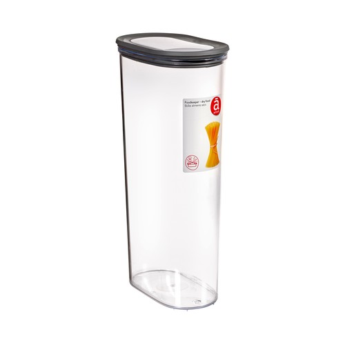 Recipiente hermético de plástico especial para alimientos secos, 2,4 litros, ACTUEL.