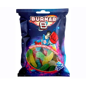 BURMAR Caramelos de goma gusanos pica 100 g.