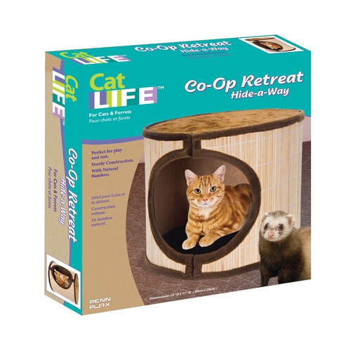 LIFE Refugio para gatos CAT LIFE SANDIMAS 1 ud.