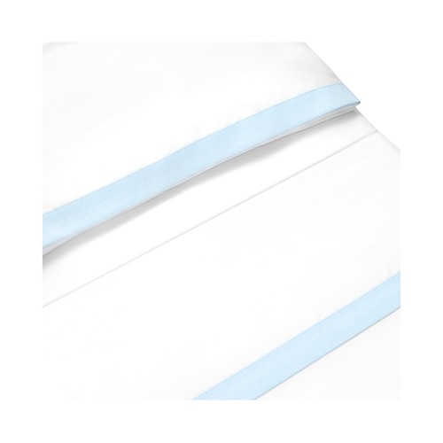 Tríptico para cuna básico azul y blanco INTERBABY